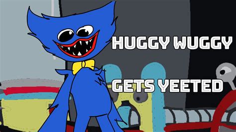 Huggy Wuggy Gets Yeeted Poppy Playtime Animation Meme Ft Huggy