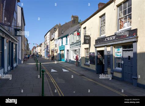 King Street Carmarthen South Wales Stock Photo Alamy