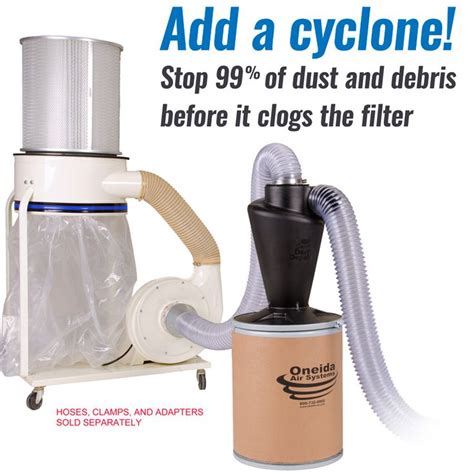 Super Dust Deputy Cyclone Kits For Dust Collectors Oneida Air Systems