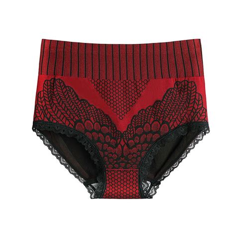 Leey World Lingerie For Women Womens Red Lace Breathable Lace Hollow Out And Raise The Pure