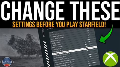 Starfield Change These Before Playing Best Settings For Gameplay