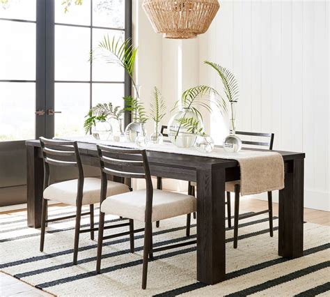 Folsom Storage Extending Dining Table 74 92