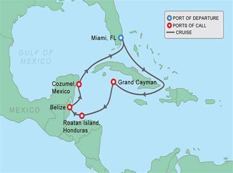 carnival cruise miami port map