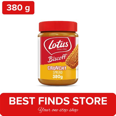 Lotus Biscoff Crunchy Biscuit Spread 380g Shopee Philippines