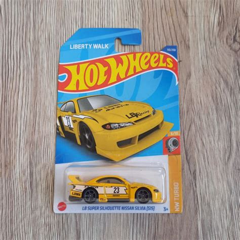 HOT WHEELS NISSAN 風火輪 lb 超級剪影日產 silvia s 黃色 蝦皮購物