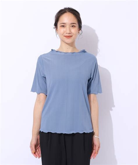 Cutie Blonde ブラウス シャツ 洗えるスマートに女性らしさが光る ランダムリブトップス レディース ZOZOTOWN Yahoo 店 通販 Yahoo ショッピング