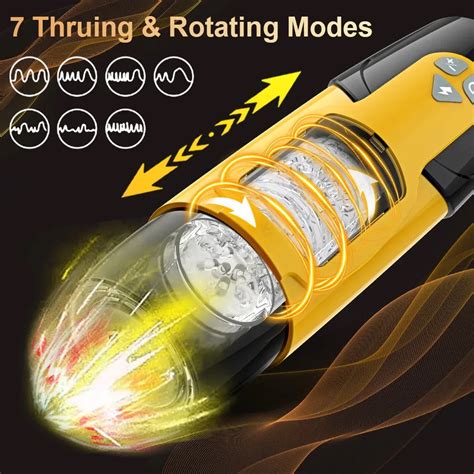 Automatic Male Masturbator Telescopic Rotation Vagina Masturbation Adults Sex Toys For Men