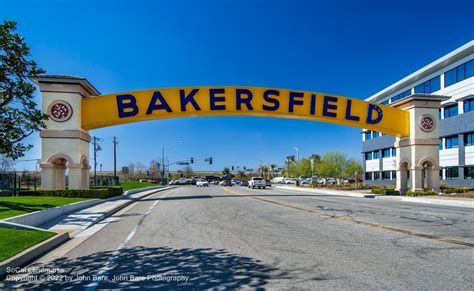 The Bakersfield Sign (or Bakersfield Neon Arch) is one of the most
