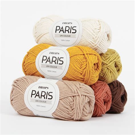 DROPS Paris “Fun and easy to knit cotton” – YarnAndCo