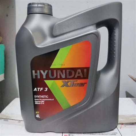 4L Hyundai Xteer ATF 3 (Dexron 3) Synthetic | Lazada PH