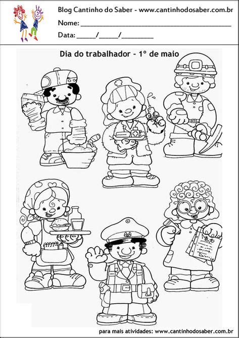 Dia Do Trabalhador Ed Infantil - Atividade Dia Do Trabalho Ed Infantil