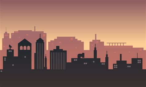 City Background in a Beautiful Afternoon Graphic by cityvector91 ...