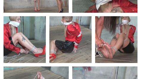 BITCHY BLONDE STRUGGLES DESPERATELY TO FREE HERSELF MP MILF GiGi S Bondage Fantasies