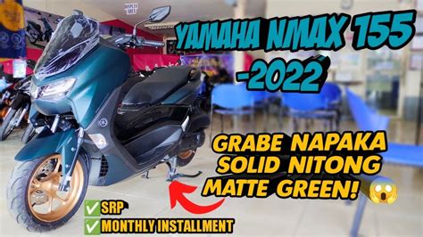 Yamaha Nmax Grabe Napaka Solid Nitong Matte Green Specs