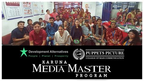 karuna media master program powered  development alternatives group