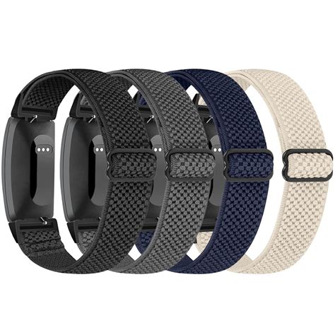 Nidoujin Elastic Bands Compatible With Fitbit Inspire Inspire