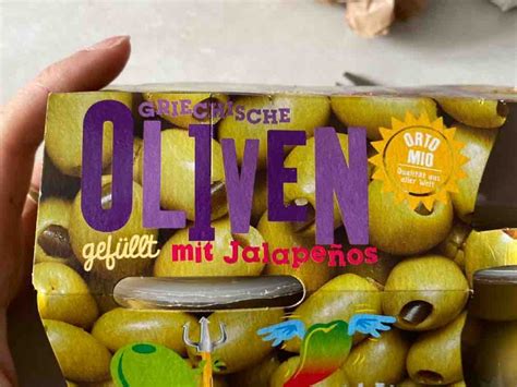 Orto Mio griechische Oliven gefüllt mit Jalapenos Kalorien