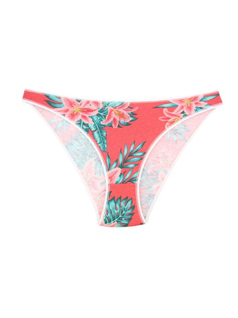 Kadın Bikini Kesim Basic Pamuklu Külot 3 lü Paket Renkli3 Baykaronline