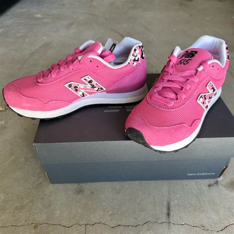 New Balance Shoes New Balance Womens 55 V3 Classic Sneaker Sporty Pink White Size 5 Wl515aa3