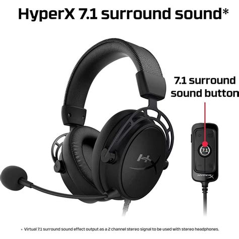 HyperX Cloud Alpha S Headset Gaming Preto | PcComponentes.pt