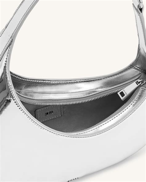 Harlee Shoulder Bag - Silver | JW PEI