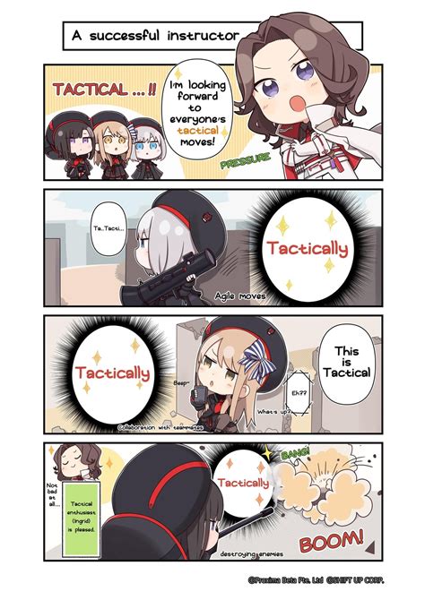 【nikke Comics】 Goddess Of Victory Nikke Official Four Panel Comics