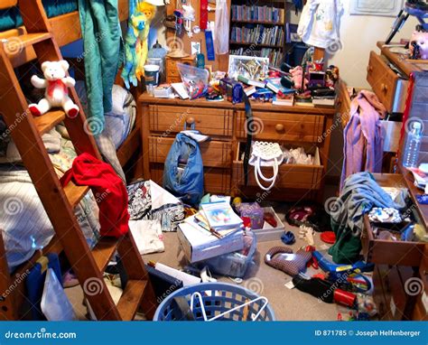 Messy Bedroom Royalty Free Stock Photo Image 871785