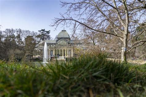 Crystal Palace of Madrid in El Retiro Park, in Madrid, Spain. Europe ...