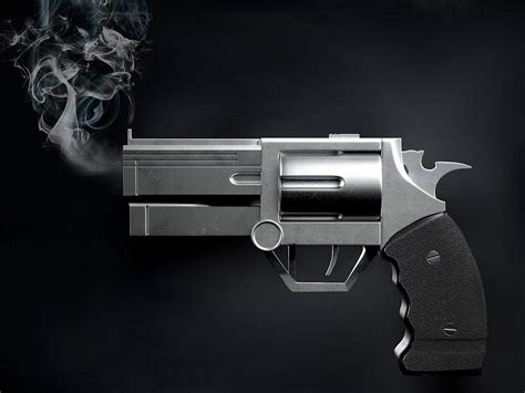 Smoking Hot Revolver CG Cookie Learn Blender Online Tutorials And Feedback