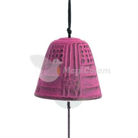 Campana Feng Shui Iwachu Rosa Tienda Esotérica Magicolom