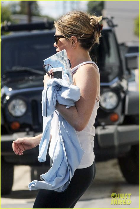 Jennifer Aniston Works Up A Sweat At The Gym Photo 3788080 Jennifer