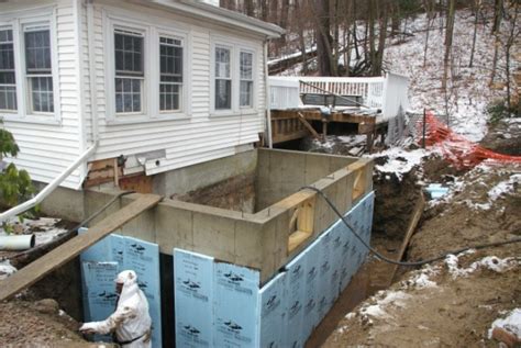 Утепление фундамента экструдированным пенополистиролом