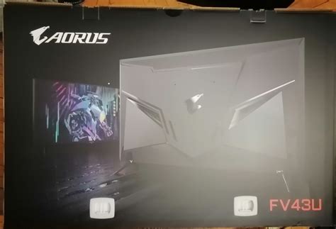 Игровой монитор GIGABYTE AORUS FV43U-EK 43 black — купить в интернет ...