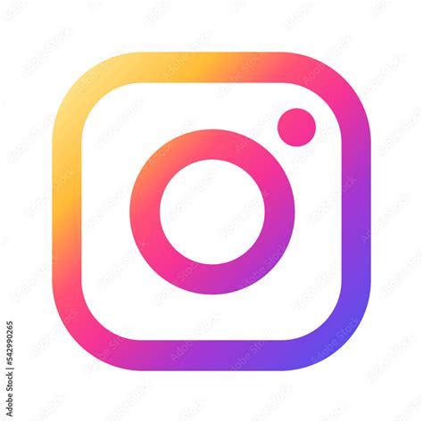 Instagram Logo Icon Transparent Png Stock イラスト Adobe Stock