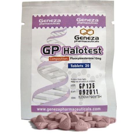 GP Halotest by Geneza Pharmaceuticals - Buy GP Halotest (20 pills)