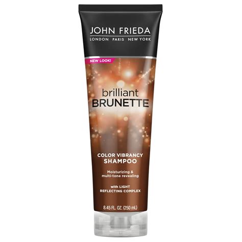 Shampoo John Frieda Brilliant Brunette Color Vibrancy Protector De