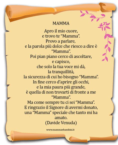 Poesie X La Mamma