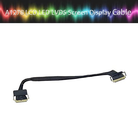 Cable De Pantalla Lcd Lvds Para Macbook Pro Cable Flexible De 13 A1278 Original La Mejor