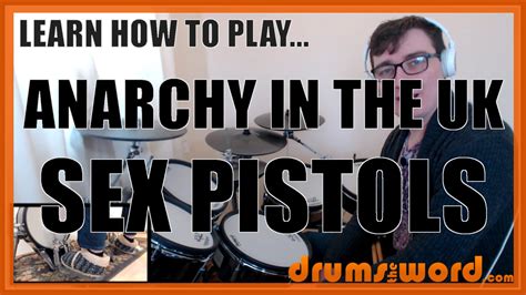 ANARCHY IN THE UK Sex Pistols Paul Cook DrumsTheWord Online Video Drum Lessons