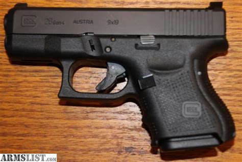 Armslist For Sale Glock 26 Gen 4 With Trijicon Hd Night Sights