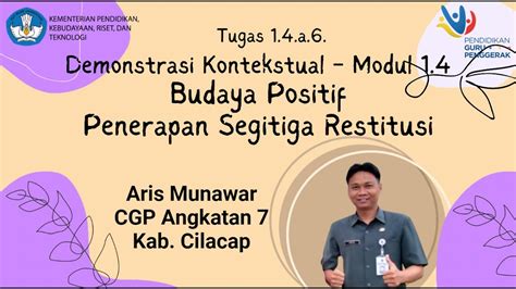 Demonstrasi Kontekstual Modul 1 4 Budaya Positif Praktik Penerapan