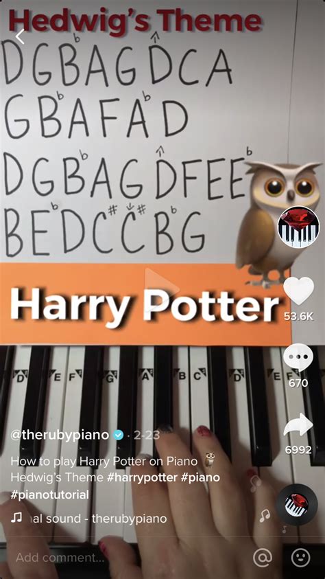 Learn To Play The Harry Potter Theme Song On Piano Piano Letters