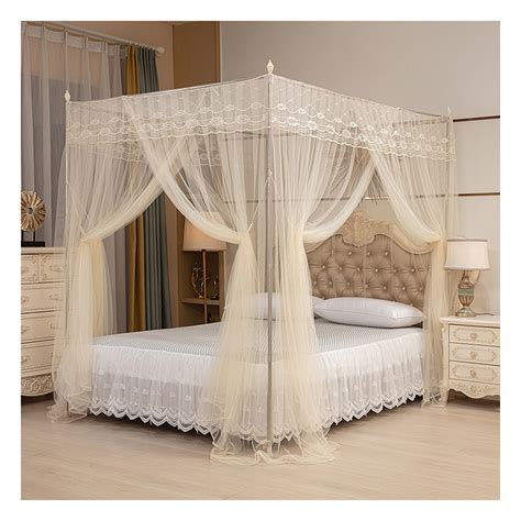 Mosquito Net Tent For Bed Three Side Opening Canopy Netting For Bedroom Without Mosquito Net