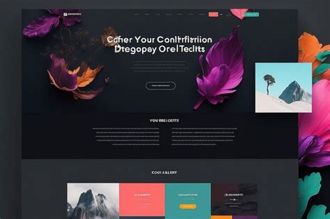 Premium Photo | Creative Portfolio Website Template