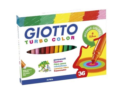 Флумастери Giotto Turbo Color 36 цвята 171323 | Kristaltoys | Oferta.bg