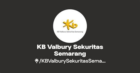 Kb Valbury Sekuritas Semarang Instagram Linktree