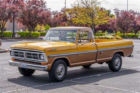 No Reserve 1972 Ford F 250 Ranger Camper Special For Sale On Bat Auctions Sold For 15000 On