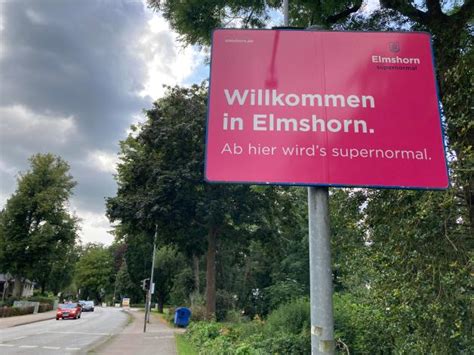 Supernormal Elmshorn Startet Kampagne F R Umstrittene Stadtmarke Shz