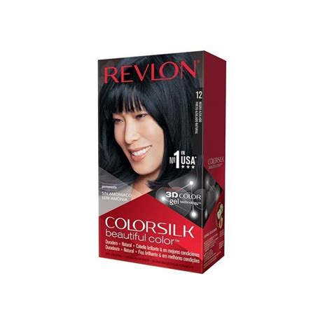 Revlon Kit Coloracion Colorsilk 012 Negro Azulado Revlon Tinturas