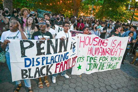 Protest Of ‘penntrification’ Shuts Down Upenn Convocation Workers World